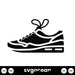 Running Shoes SVG - svgocean