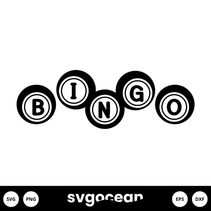 Bingo Ball SVG - svgocean