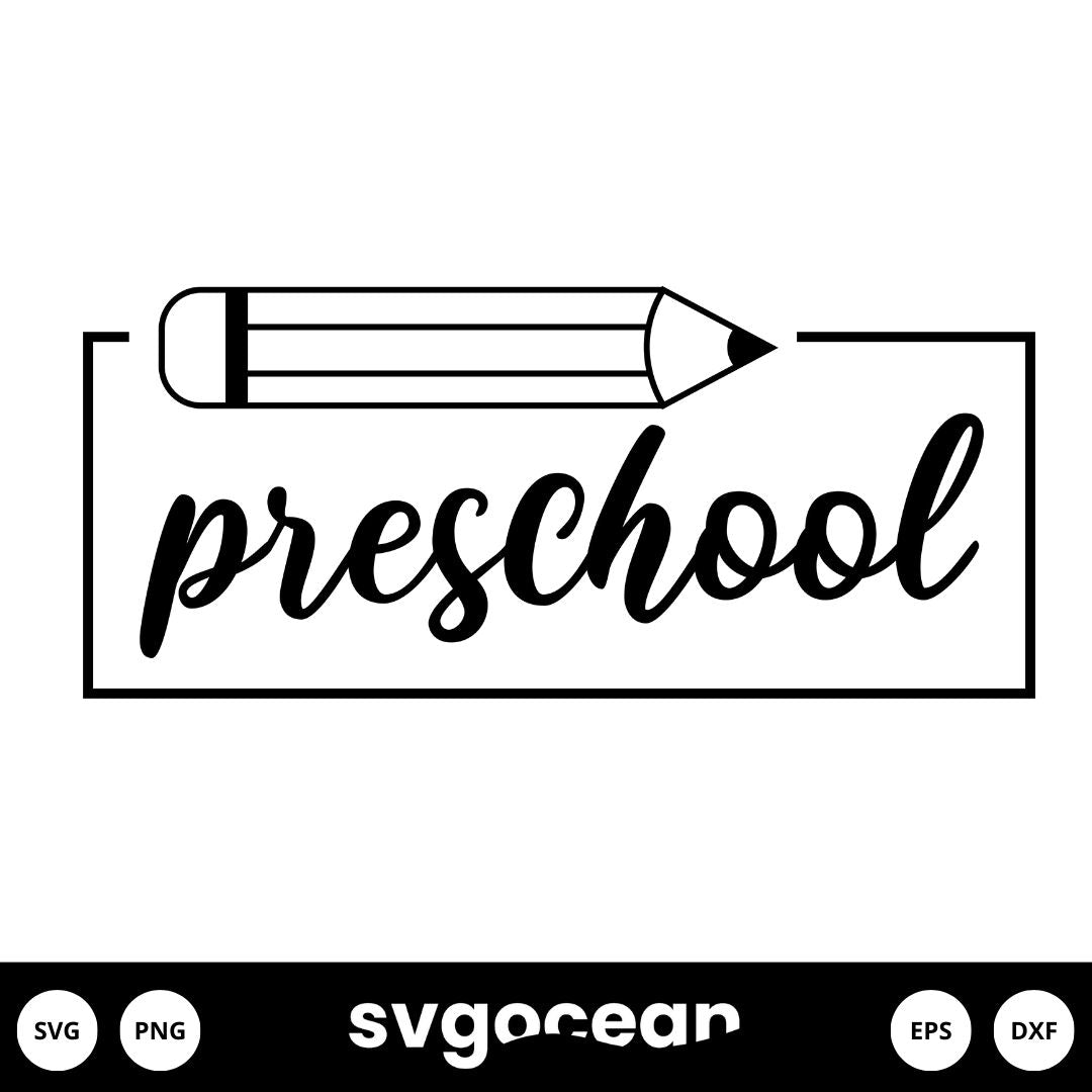 Preschool SVG vector for instant download - Svg Ocean — svgocean