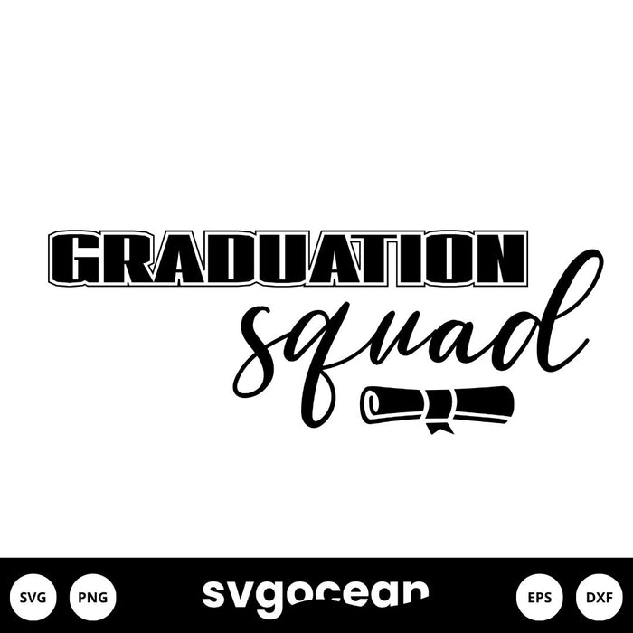 Graduation Squad SVG - svgocean