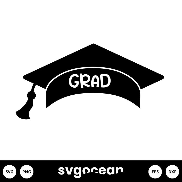 Graduation Cap SVG - svgocean
