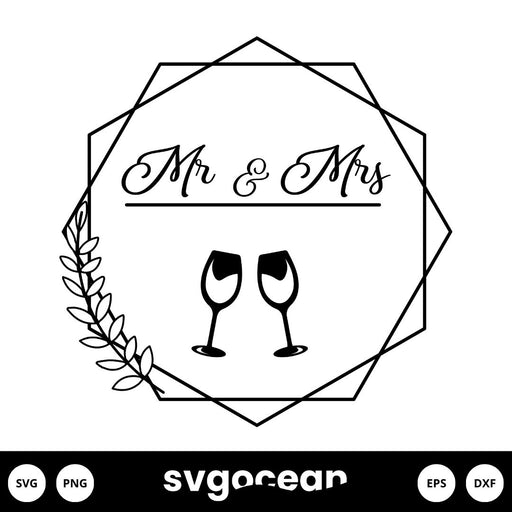 Wedding Koozies SVG - svgocean