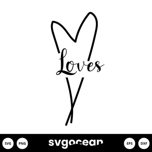 Loves SVG Files - svgocean