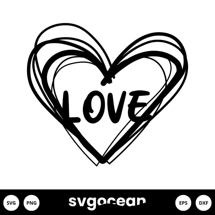Love SVG - svgocean