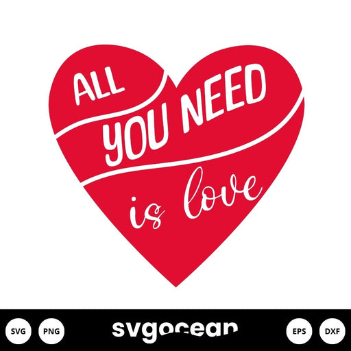 Love Quotes SVG - svgocean