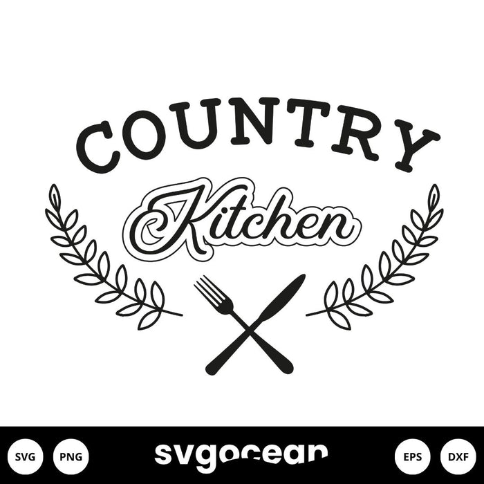 Country Kitchen SVG - svgocean