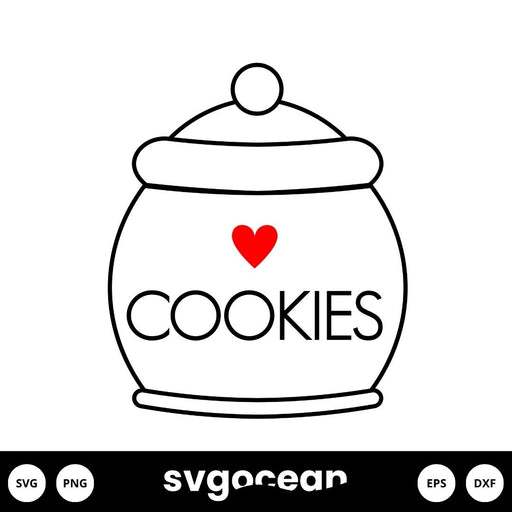 Cookie Jar SVG - svgocean