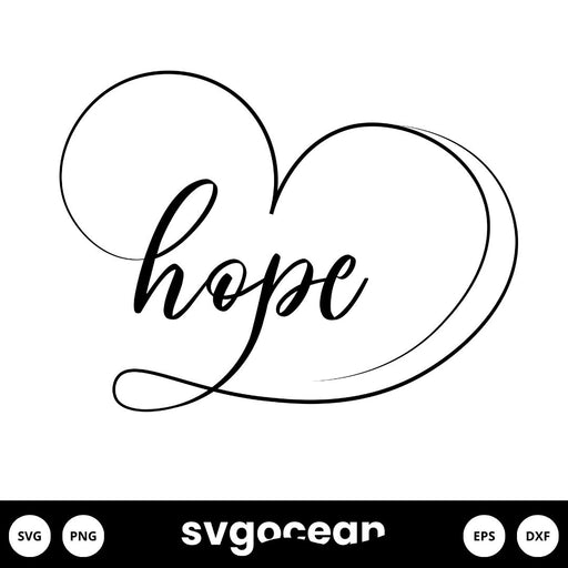 Hope SVG - svgocean