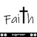 Faith Cross SVG - svgocean