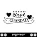 Blessed Grandma SVG - svgocean