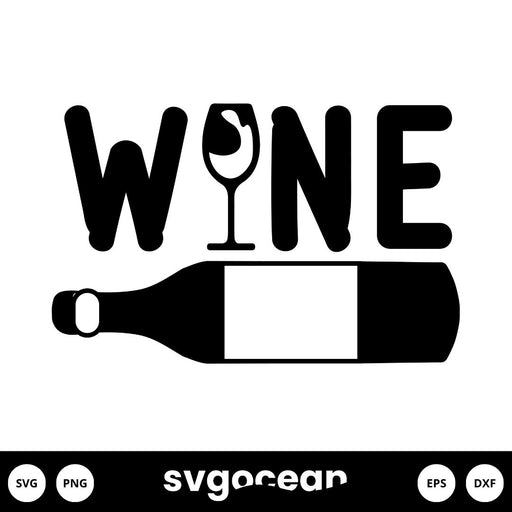 Wine SVG - svgocean