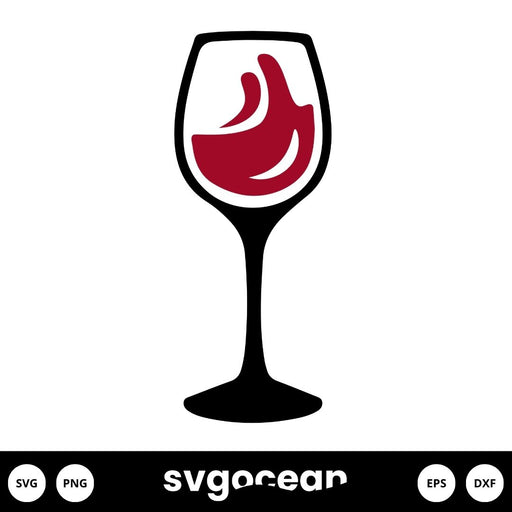 Wine Glass SVG Sayings - svgocean