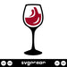 Wine Glass SVG Sayings - svgocean