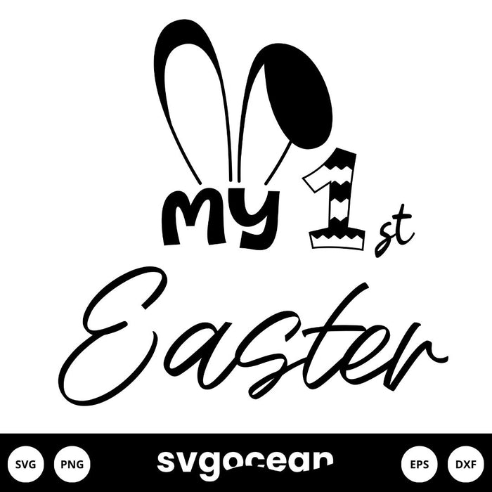My First Easter SVG - svgocean
