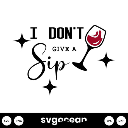 Wine Glass Sayings SVG - svgocean
