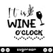 Wine Glass Quote SVG - svgocean