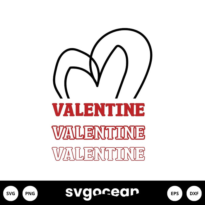 Valentine Shirt SVG - svgocean