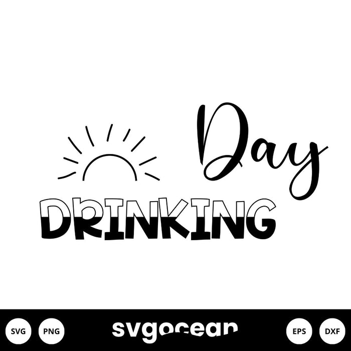 Day Drinking SVG - svgocean