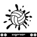 Volleyball SVG - svgocean