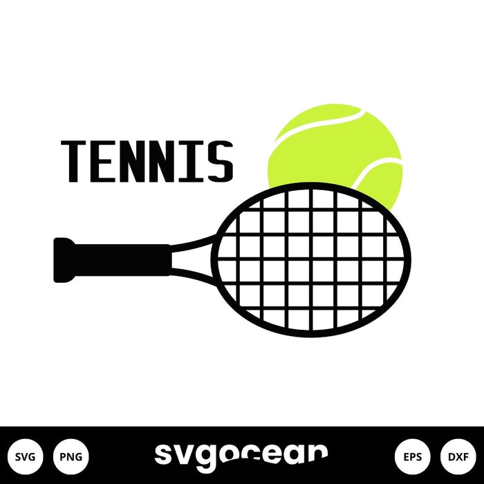 Tennis SVG - svgocean