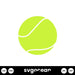 Tennis Ball SVG - svgocean