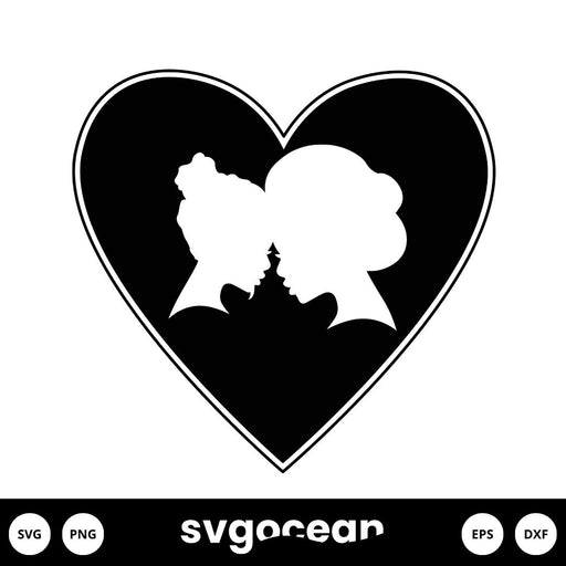 Mother Daughter SVG - svgocean