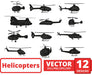 Helicopters svg