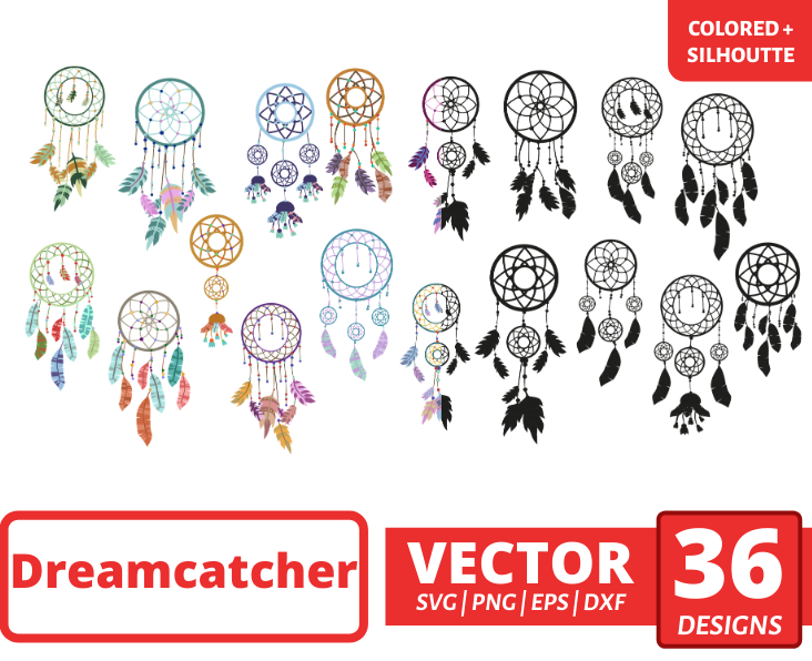 Dreamcatcher svg bundle