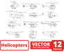 Helicopters svg