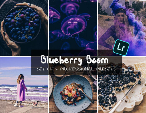 Blueberries mobile lightroom preset