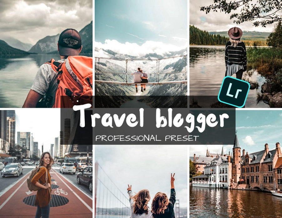 Travel blogger mobile lightroom preset